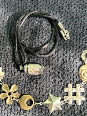 Stars, Flowers, Kisses and Wishes Bracelet and Necklace